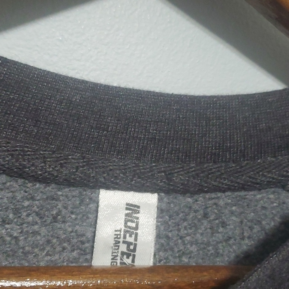 Independent Trading Company mens size large grey white roughnecks barbershop - Picture 7 of 16